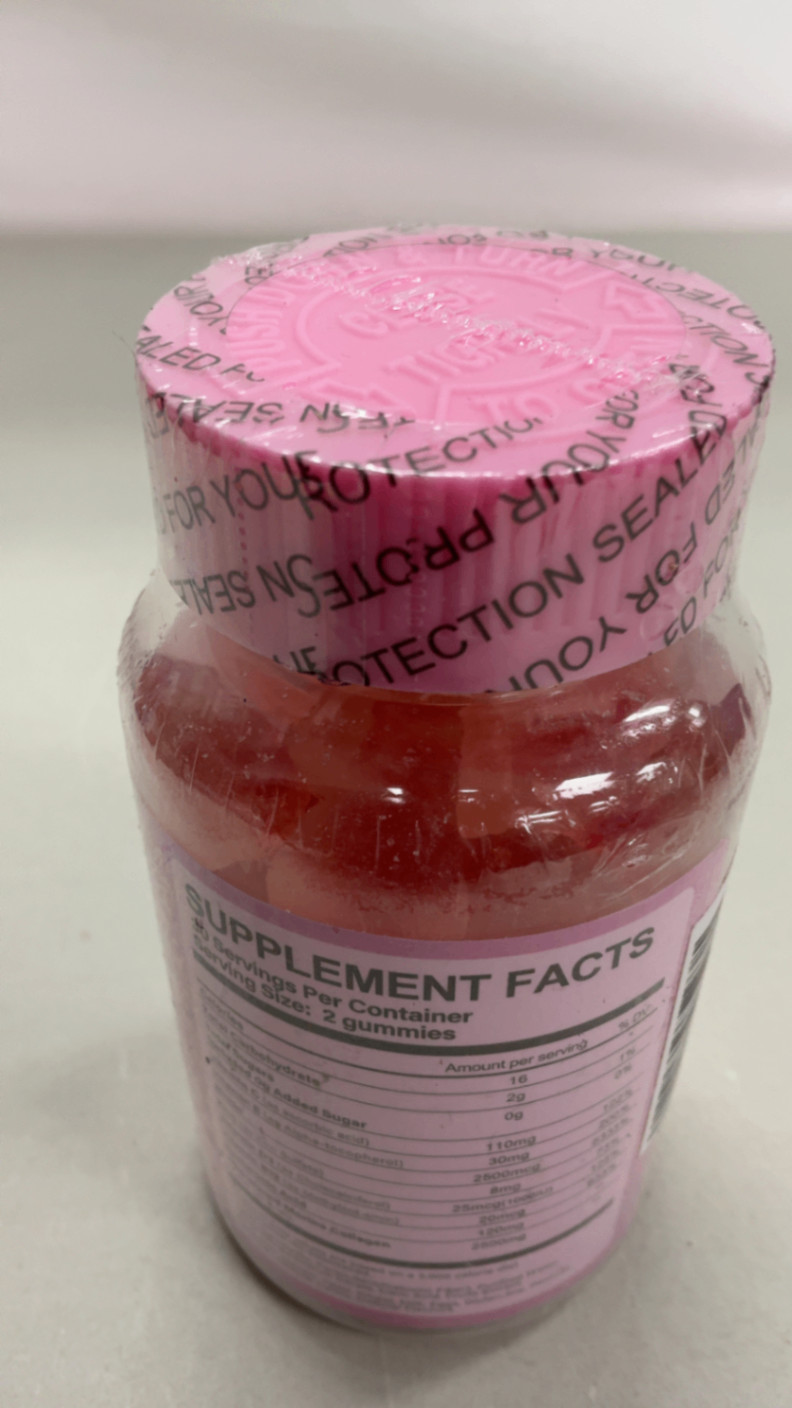 VIDABOTAN Collagen Gummies 2500mg with Biotin 60ct