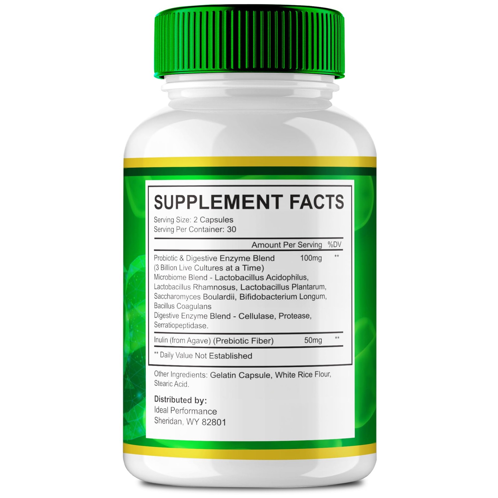 GoldenFrib Golden Frib Digestive Health Constipation Supplement – 60 Capsules
