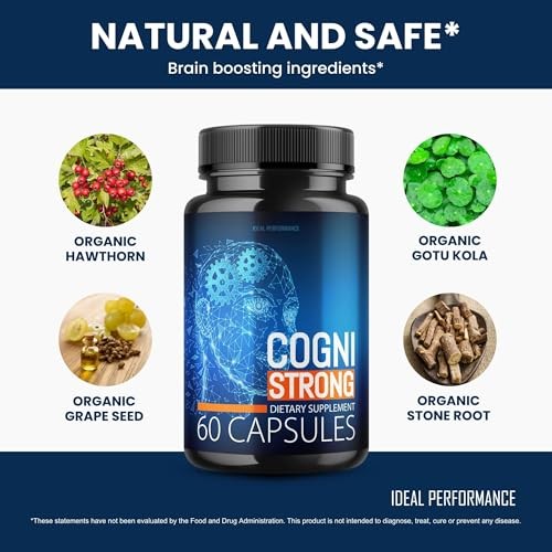 CogniStrong General Wellness Supplement – 300 Capsules (5 Pack)