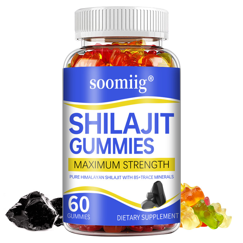 Shilajit Gummies – Focus, Memory,Cognitive & Mental Clarity Support,Brain Health