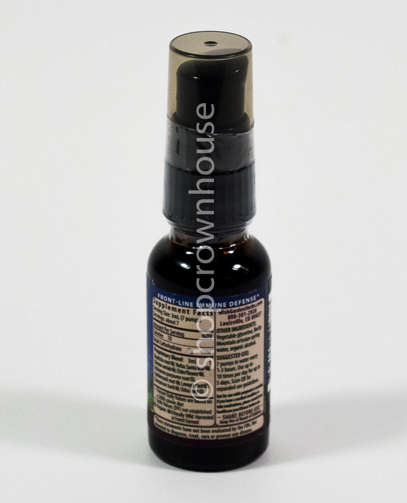 Wishgarden KICK-ASS IMMUNE Activator .66oz herbal supplement SPRAY 02/2027