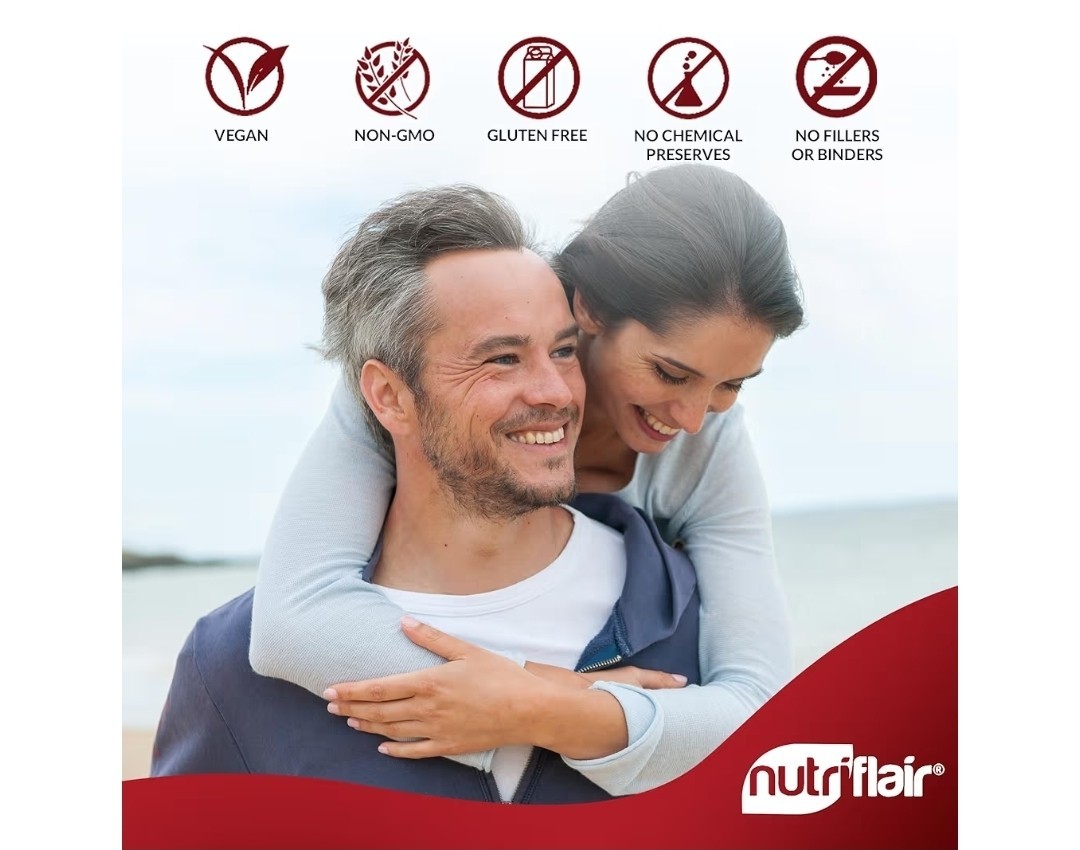nutriFlair Berberine+ Ceylon Cinnamon Blood Sugar Support 120 Caps Vegan