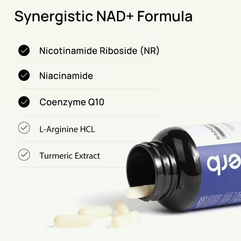 NAD+ Selerb Supplement for Men-Including Liposomal-NAD+,CoQ10,L-Carnitine,L-Argi