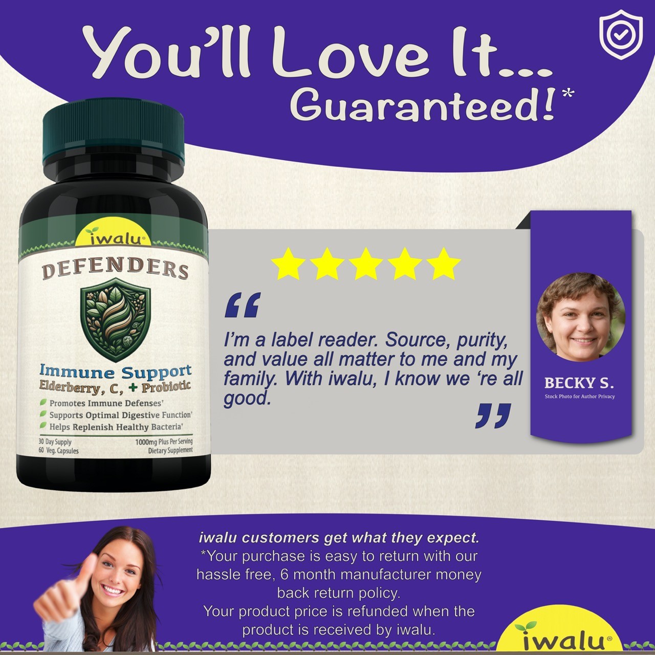 Zinc Supplement – Daily Zinc Oxide, Vitamin C For Immune Support + Skin Health