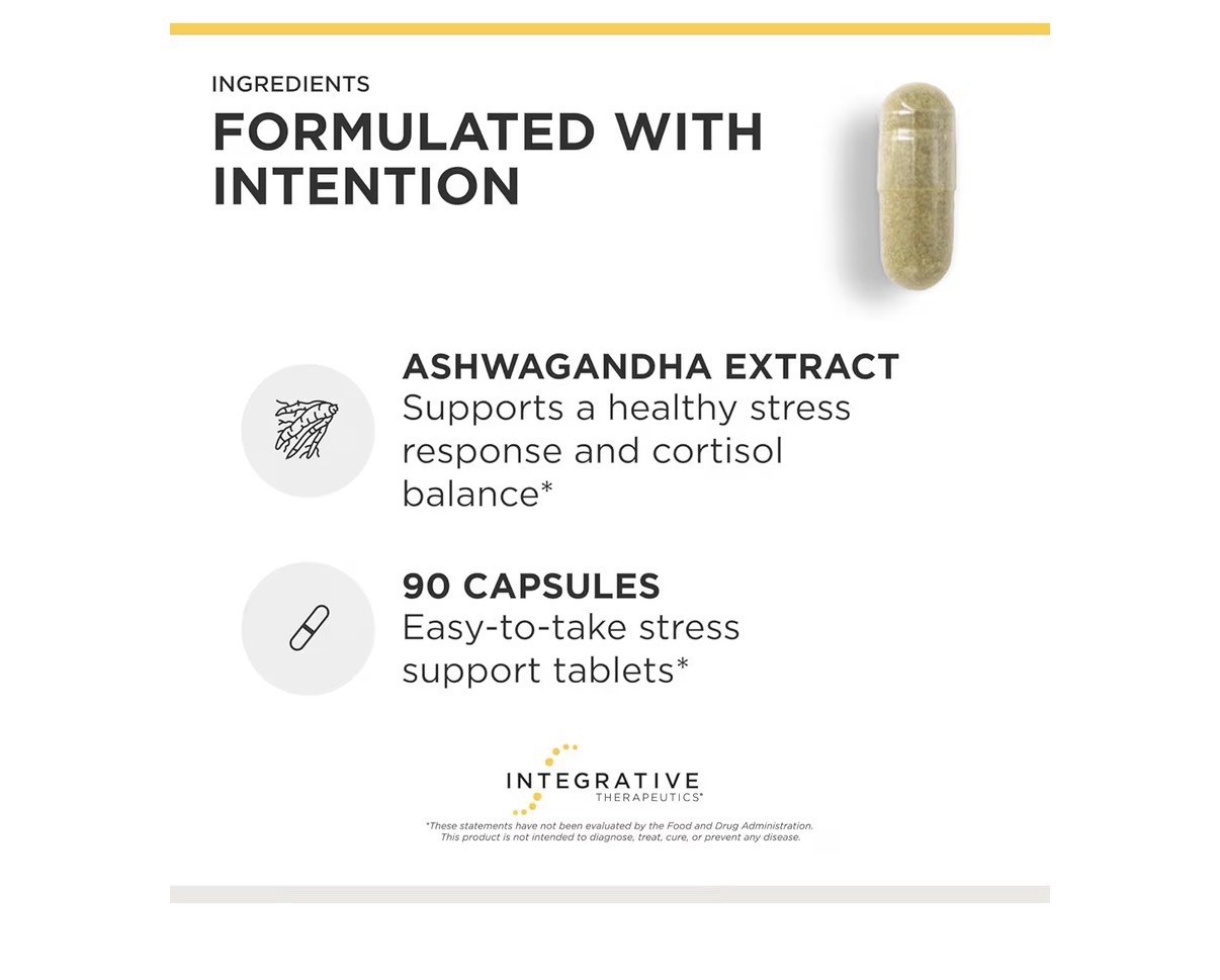 Integrative Therapeutics Cortisol Manager Allergen Free Adrenal Health 90capsule