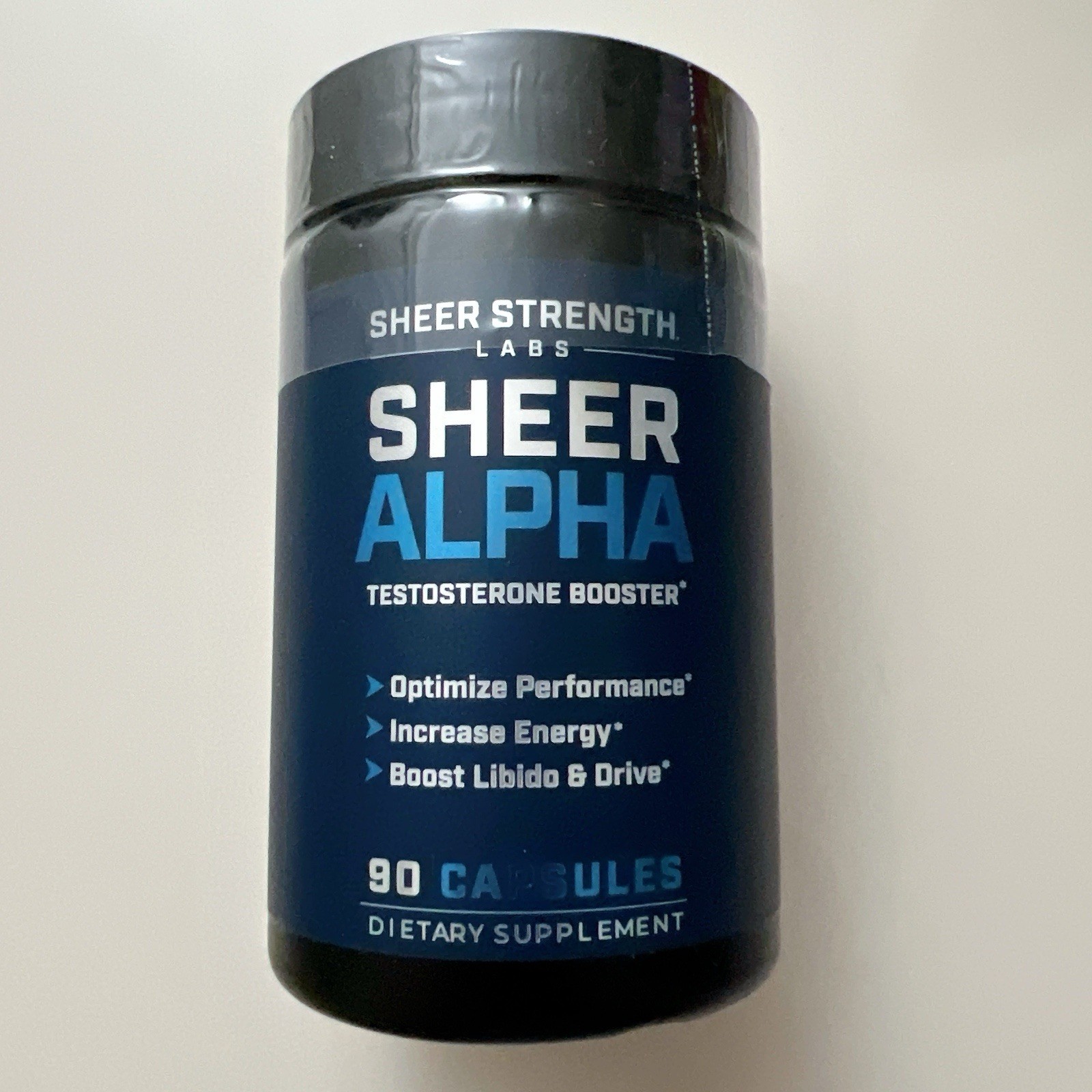 Testosterone Booster for Men – Sheer Alpha T-Booster 90 Capsules EXP 05/2028
