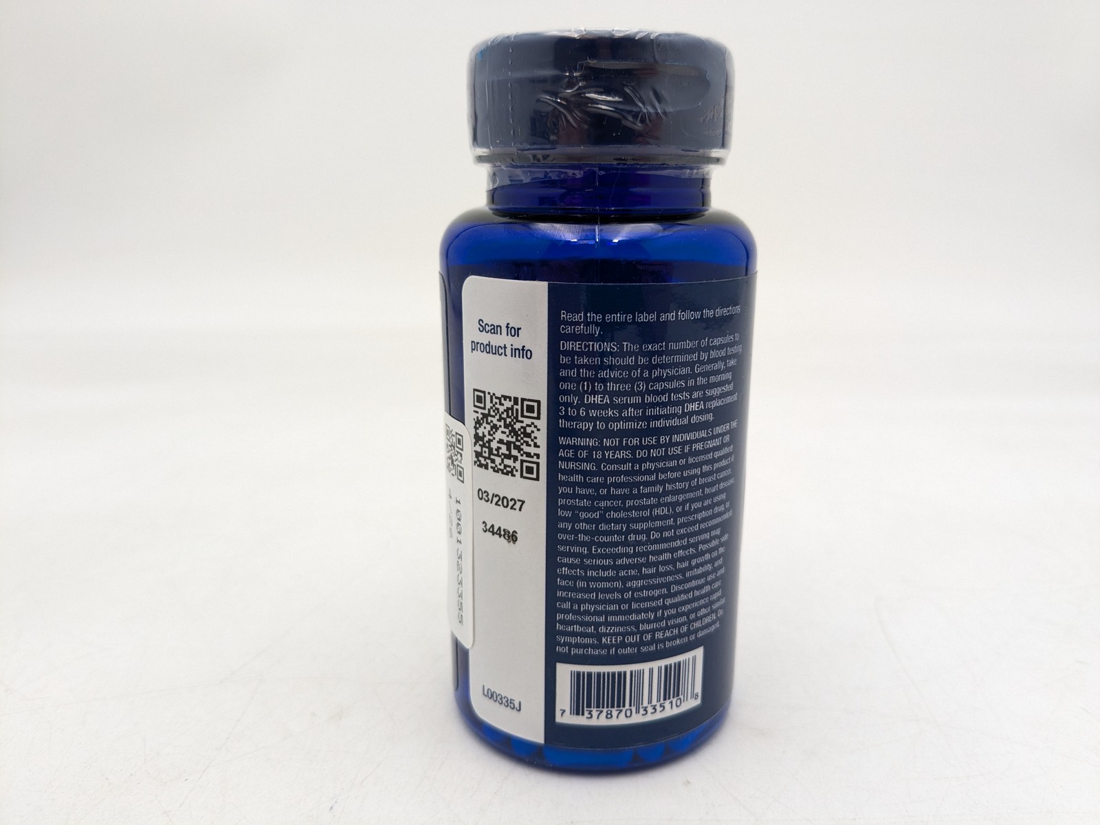Life Extension DHEA and Rhodiola Extract Dietary Supplements Lot of 6