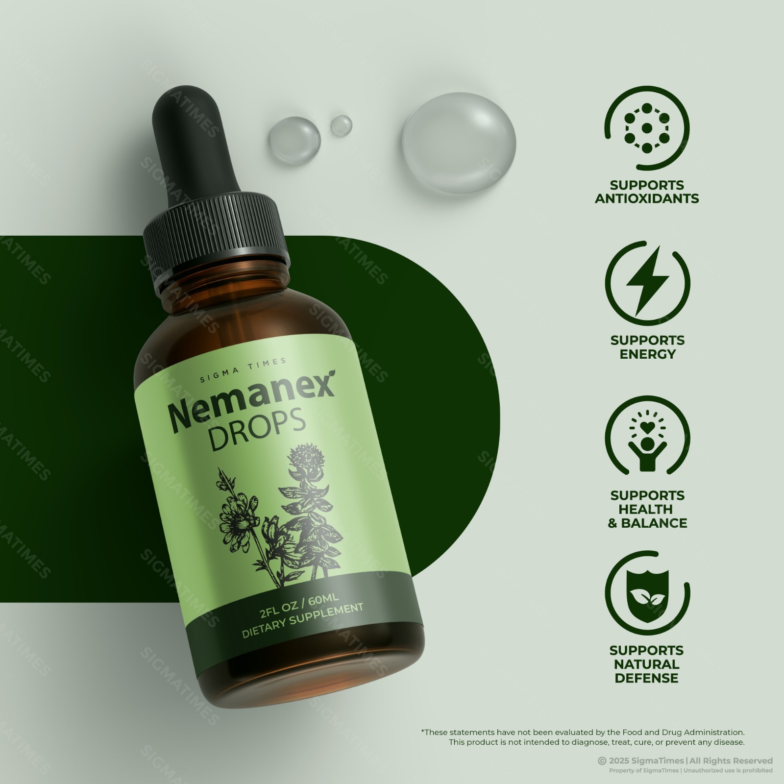 Nemanex Drops – Immune Support Liquid Supplement, Easy-to-Use Dropper (30 serv)
