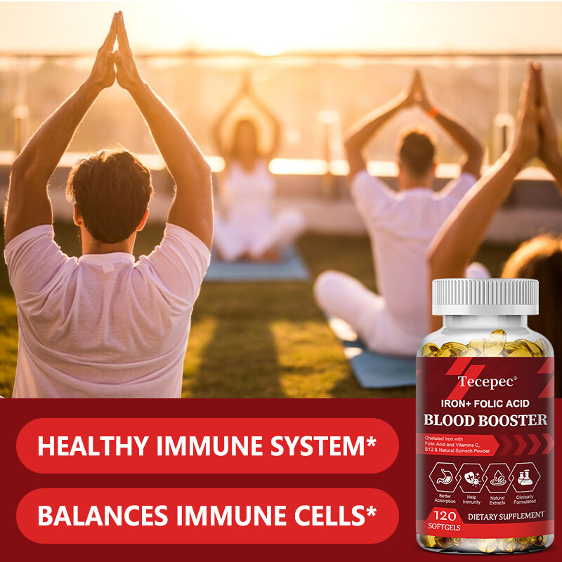 Iron with Folic Acid | Blood Booster – Support Healthy Iron Level & Blood Health
