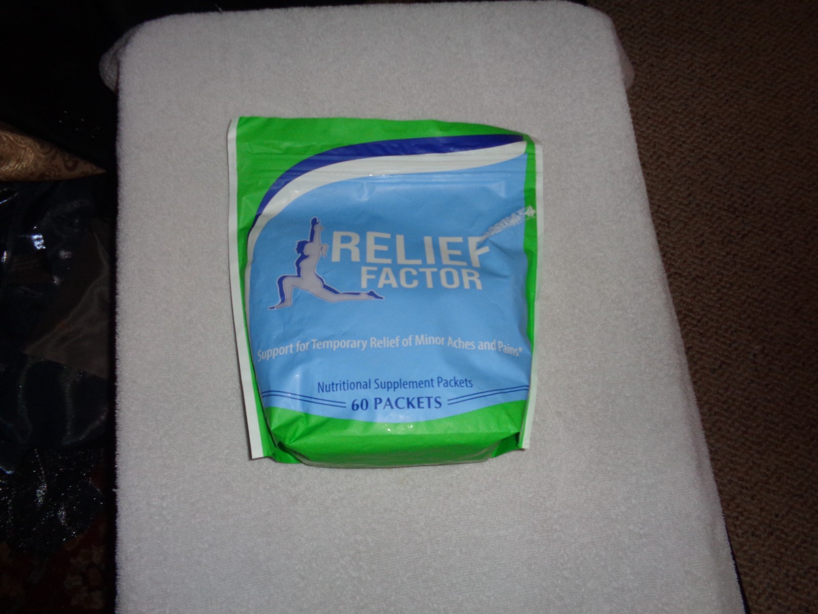 SEALED RELIEF FACTOR 60 Nutritional Supplement Packets 06/2024