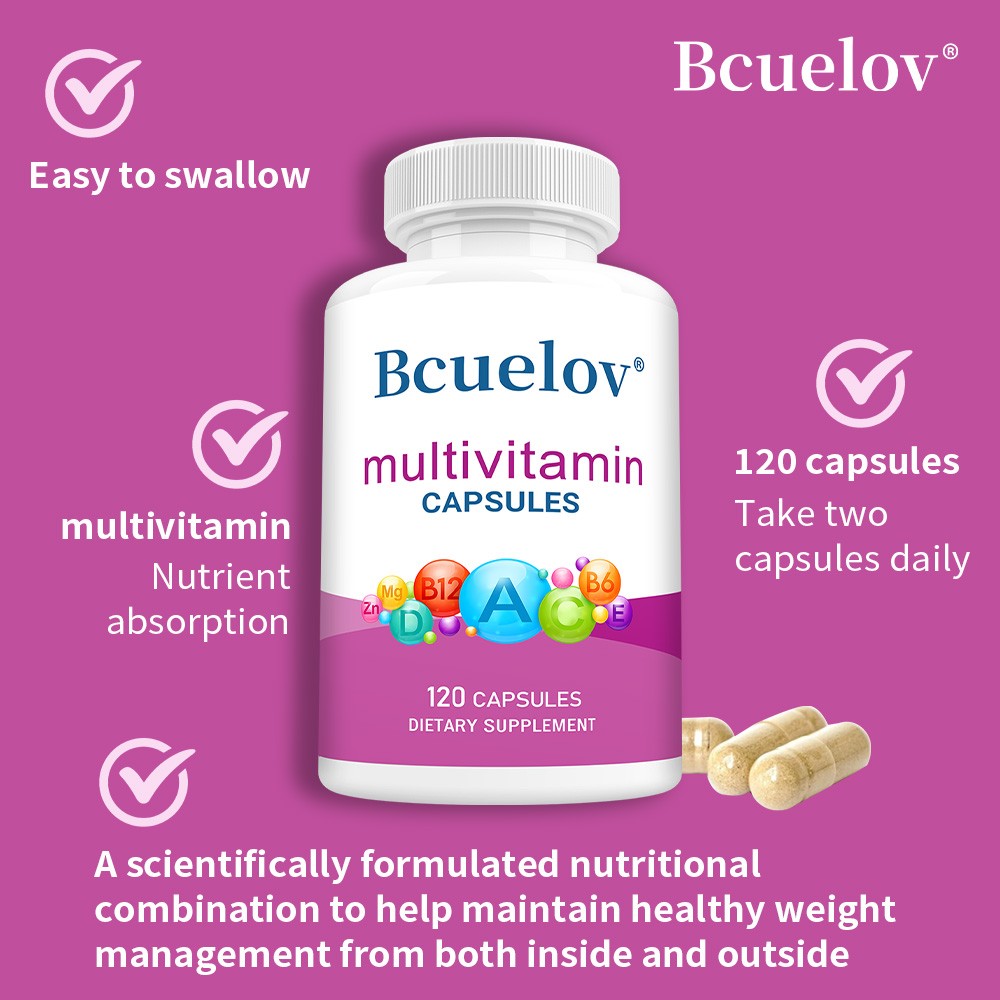 Multivitamin capsules–support weight management and balance body functions