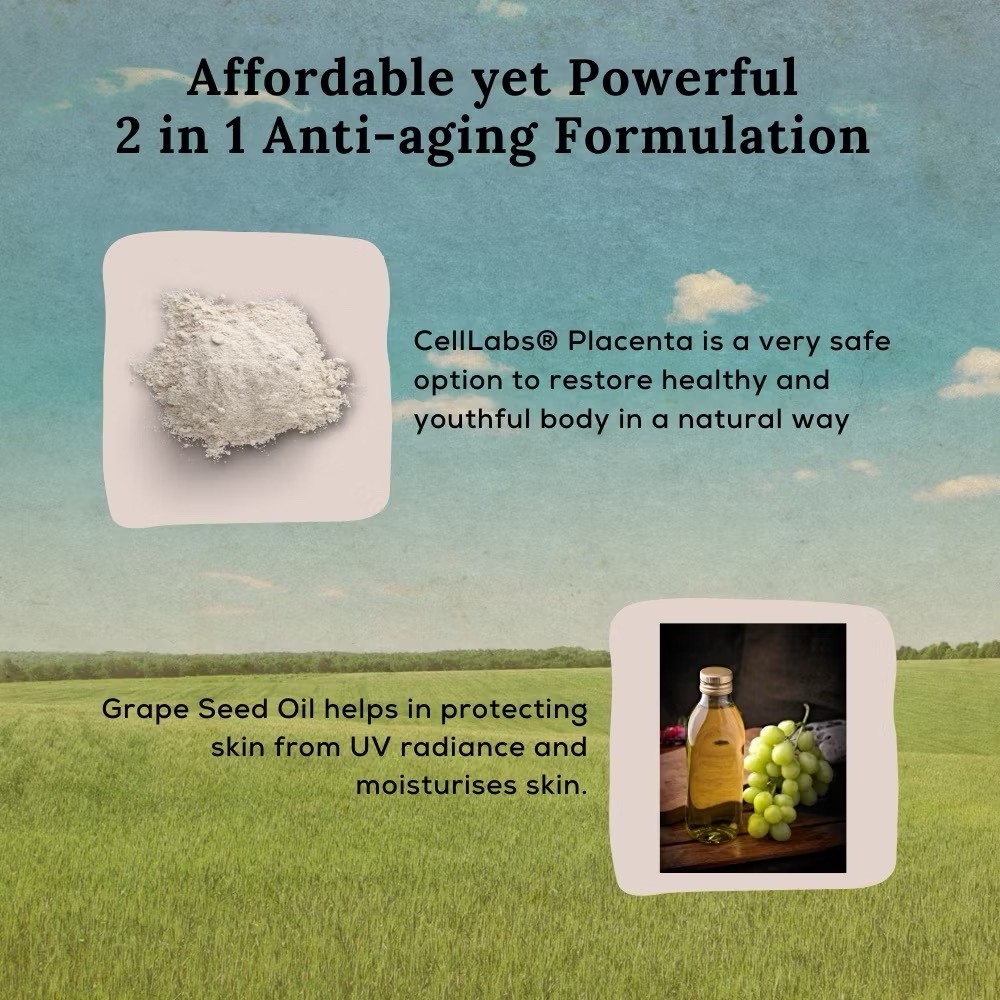 [2 BOX] CellLabs Sheep Placenta Grape Seed Oil 15000mg x 30’s