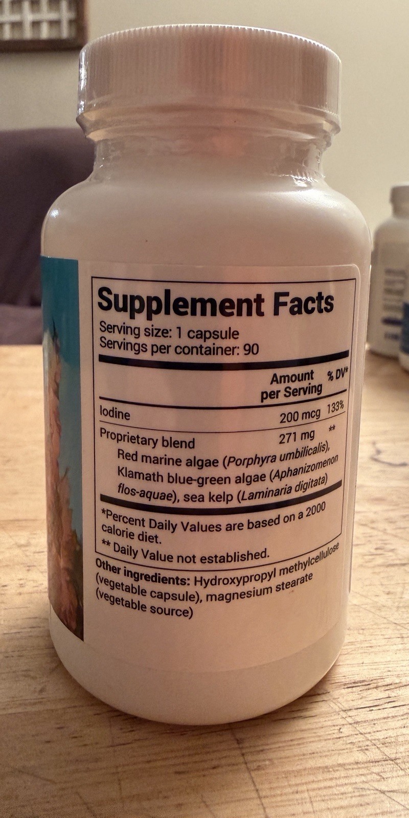 Dr Berg – Sea Kelp Enhanced Iodine – 90 Capsules- New Factory Sealed
