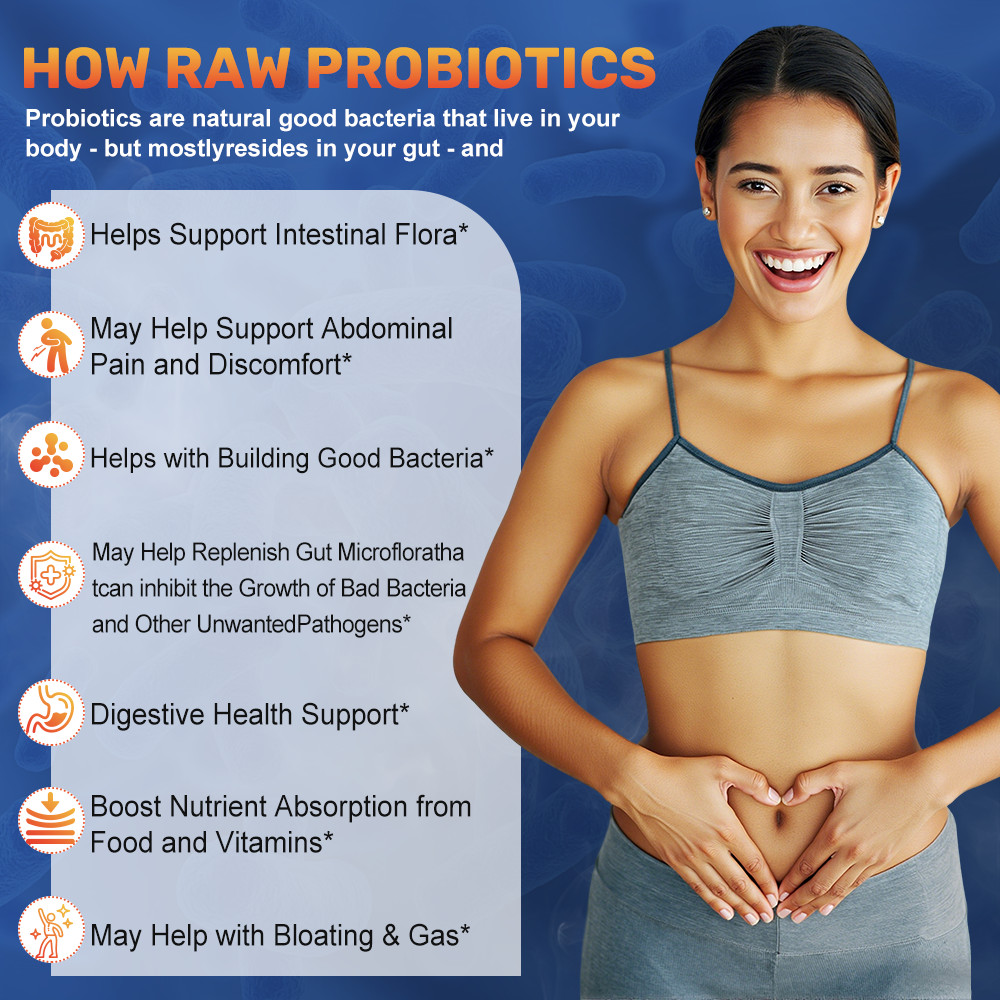 Probiotics 100 Billion CFU Potency Digestive Immune Health 240 Capsules DIGESTIV