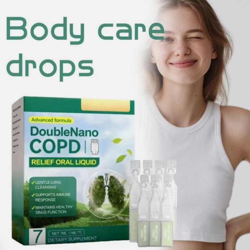DoubleNano Copd – Lung Immune Supports Relief Oral Liquid Cleansing Response