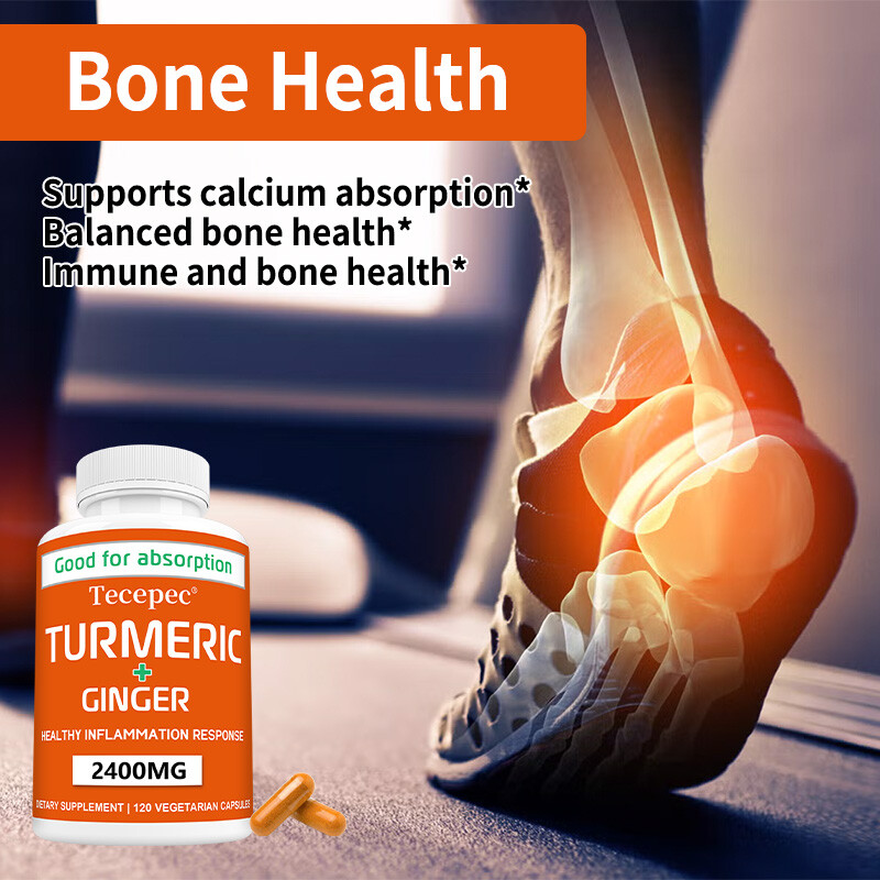 TURMERIC 95% CURCUMIN 2400mg EXTRACT GINGER BLACK PEPPER ANTIOXIDANT BEST