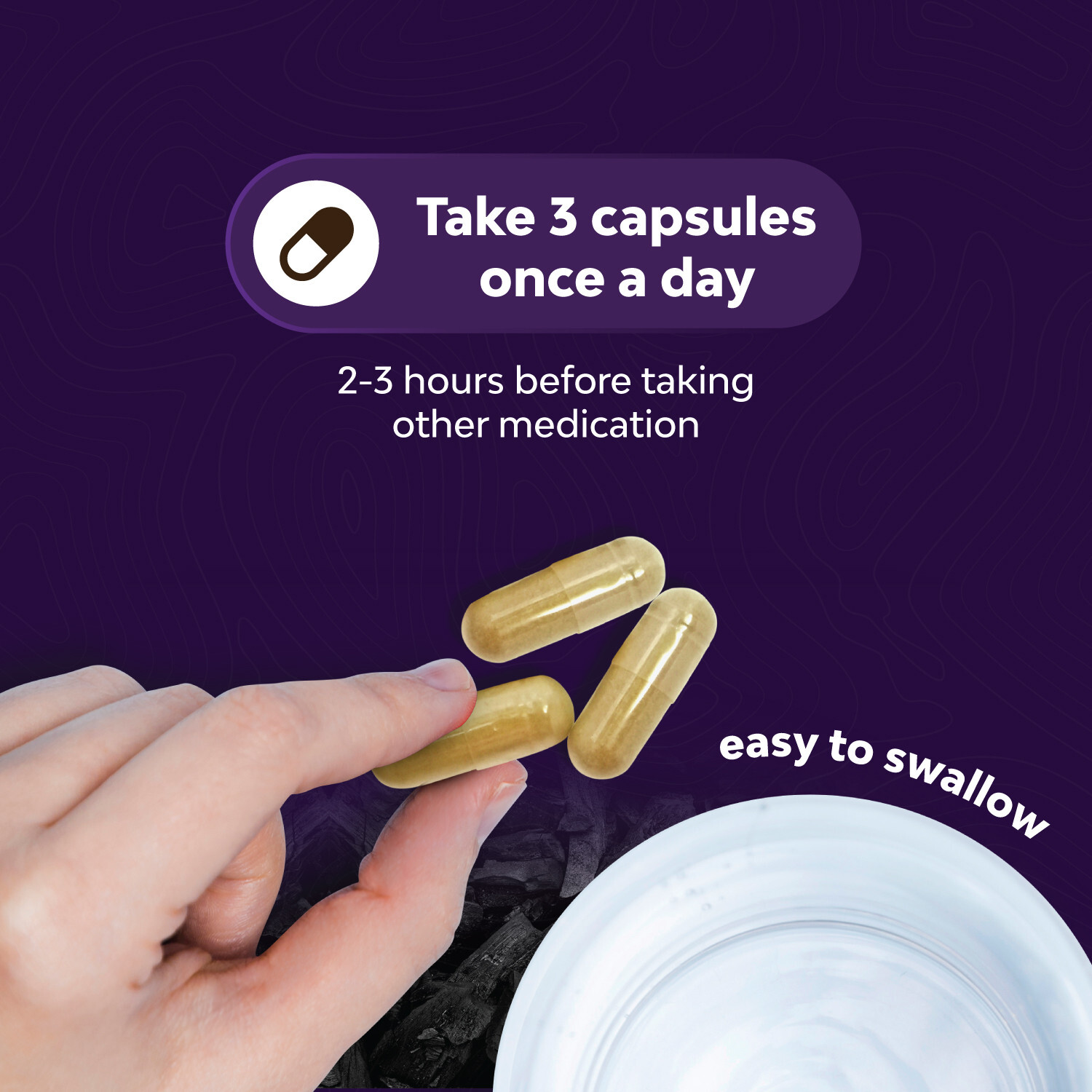 Cleanse and Detox Activated Charcoal Capsules – Purifying Detox Pills