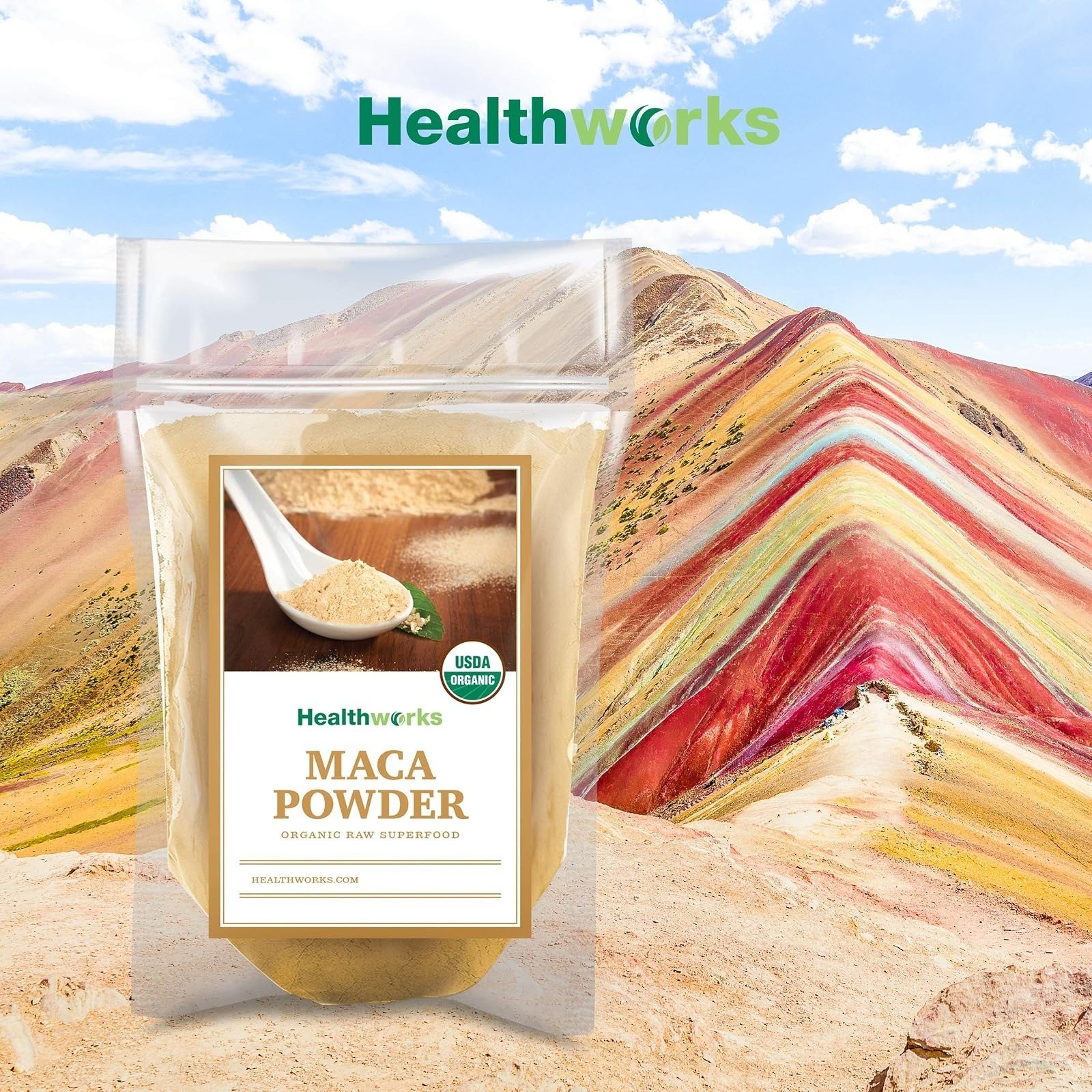 Organic Maca Powder Raw 32 Oz – Keto Vegan Non-GMO Superfood