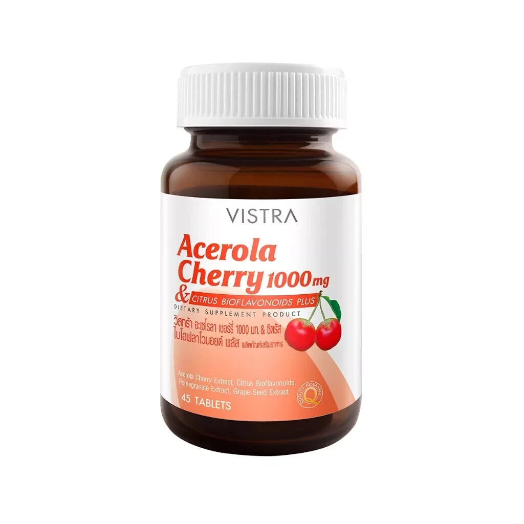 SET Skin Booster Dark Spots Vistra Zinc + Acerola Cherry Citrus Bioflavavonoids