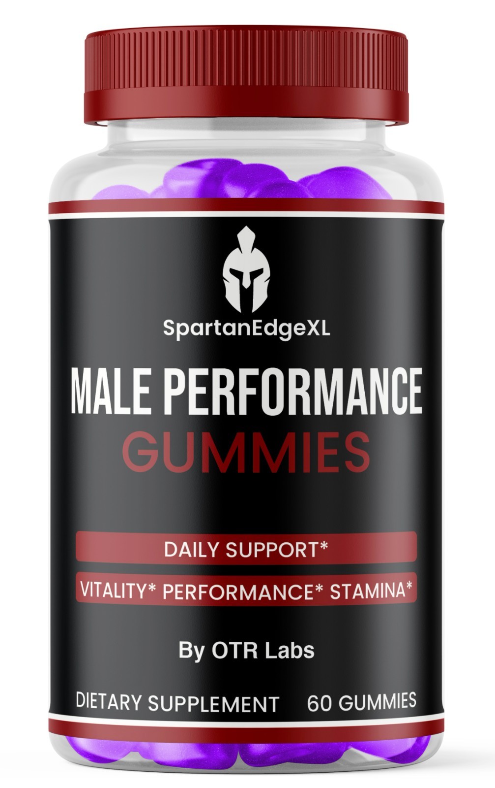 Spartan Edge XL Male Performance Gummies 60 Gummies SpartanEdgeXL Daily Support