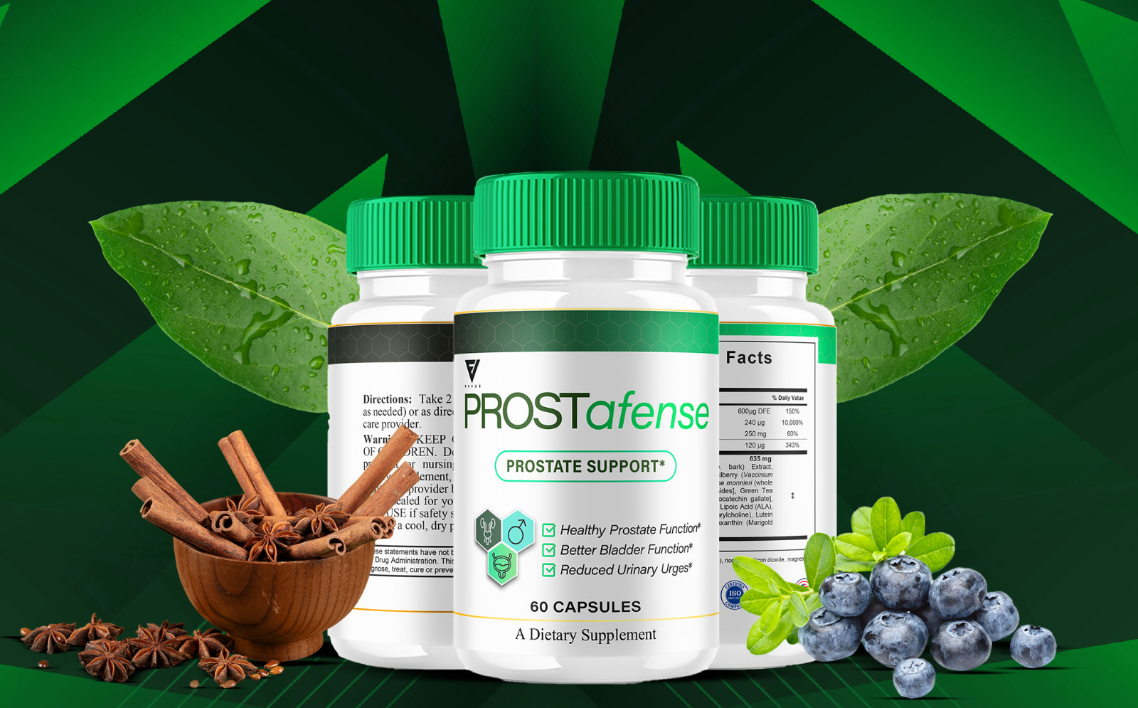 Prostafense Pills Prosta Fense Prostate Support Formula (60 Capsules)