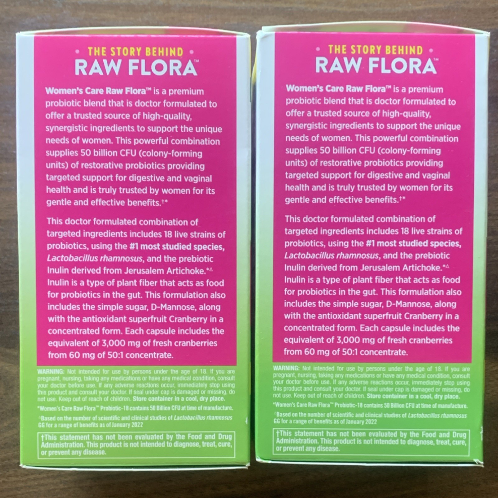 Nature’s Truth Women’s Raw Flora Probiotic-18 50 Billion 33 Caps Exp 2027 (2)