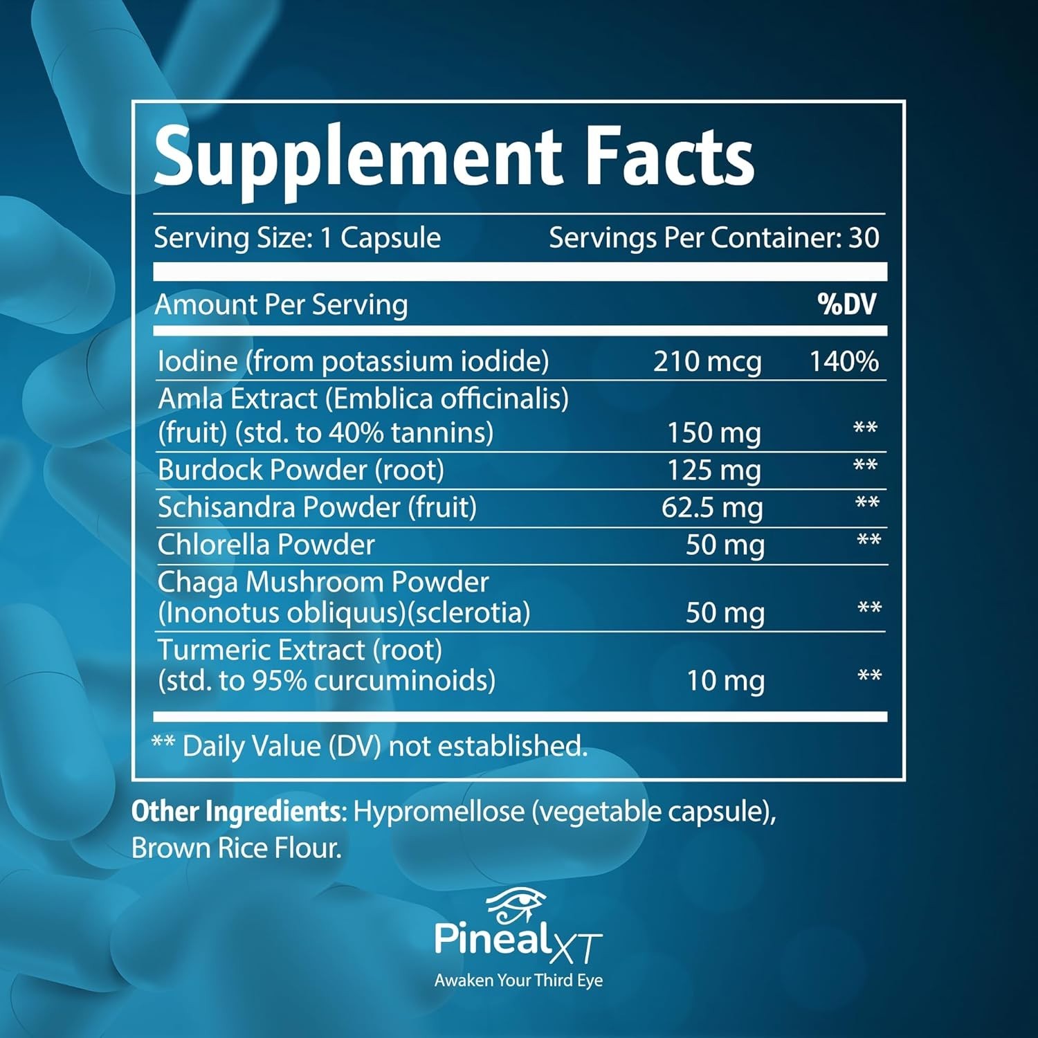 Pineal XT Gold – Pineal Gland Supplement – Third Eye Awakening – Focus and Memor