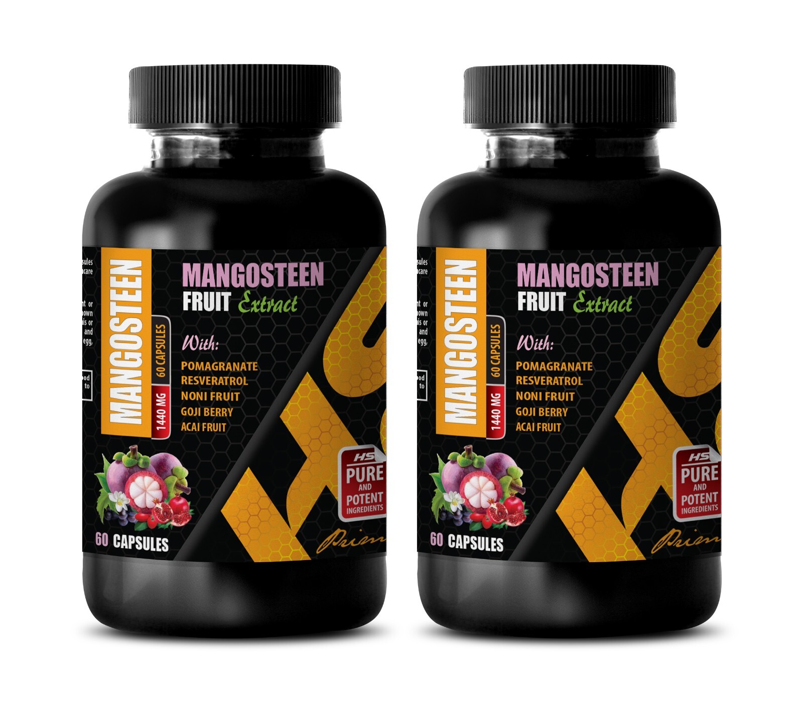 Cognitive Clarity Support – MANGOSTEEN COMPLEX – Mental Focus – 2B 120 Caps