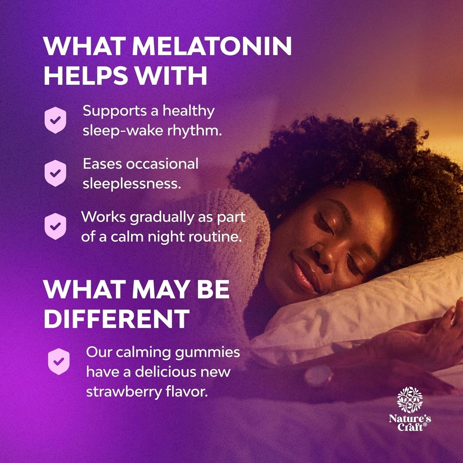 Certified Organic Melatonin Gummies 10mg Per Serving- Fast Acting and Tasty 60ct
