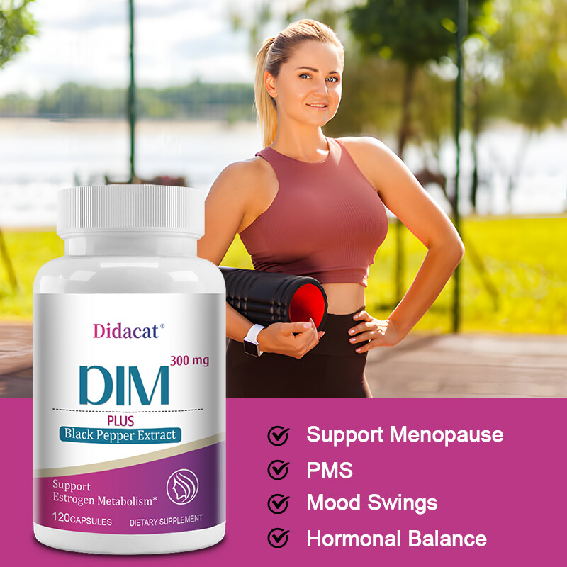 DIM Supplement 300mg – Menopause Health, Estrogen Metabolism & Balance