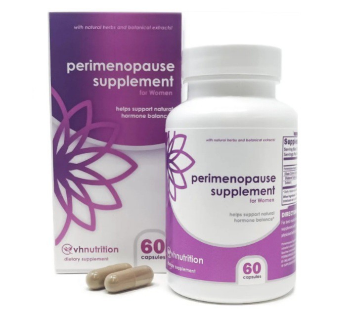 VH Nutrition Perimenopause Supplement for Women Menopause Support Herbal 60ct