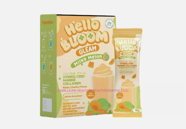 Hello Bloom GLEAM Milky Avocado, 10 Sachets