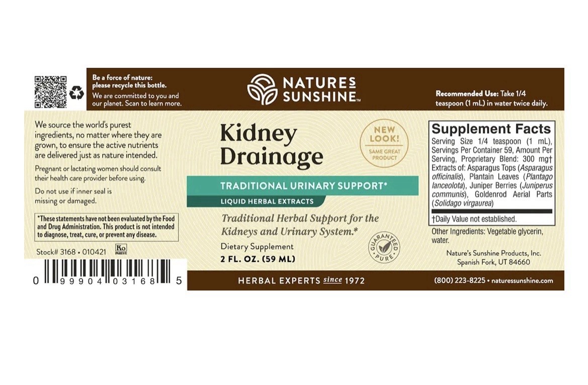 Nature’s Sunshine Kidney Flow/Function – 2 fl oz Liquid NEW/SEALED