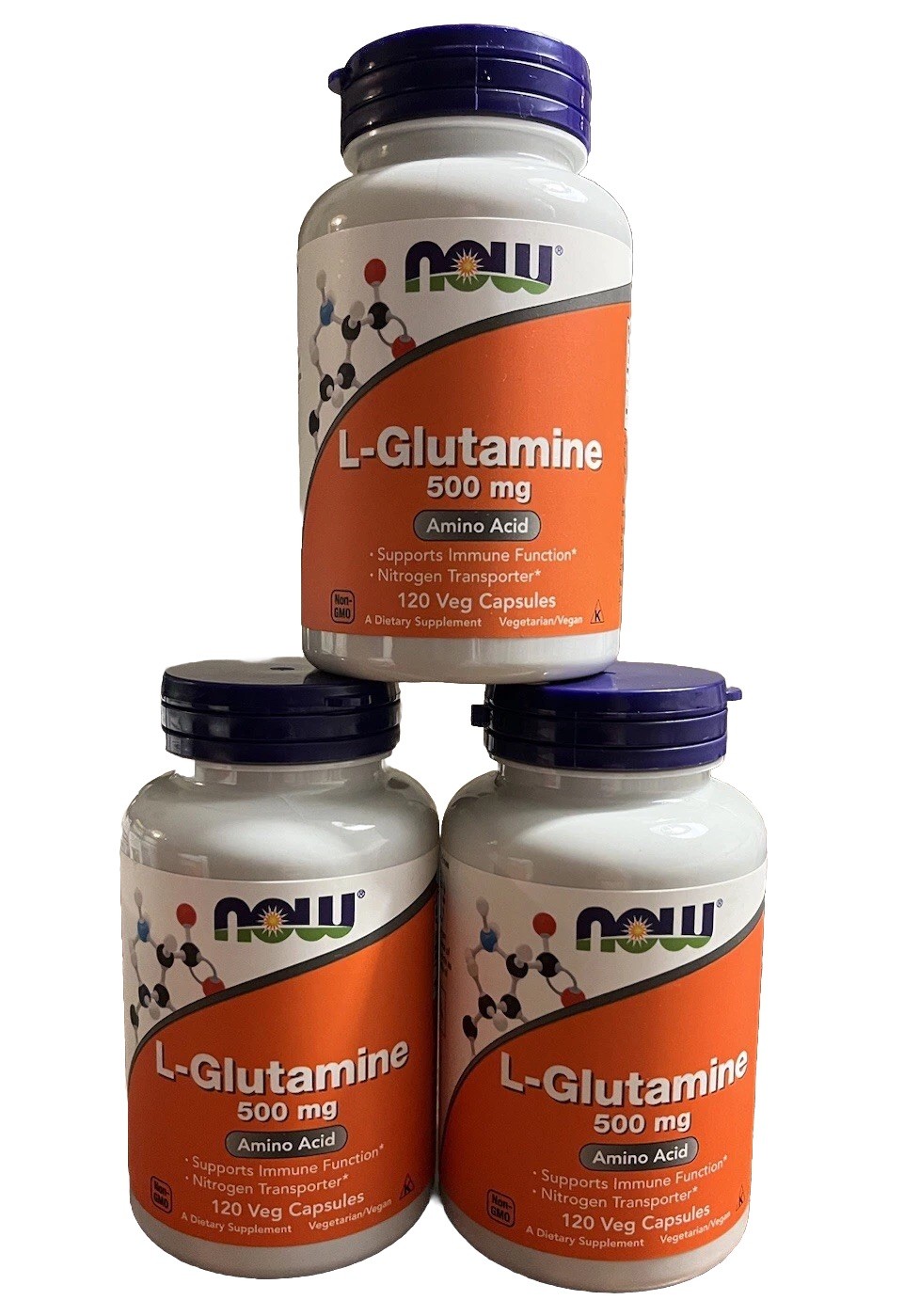L-Glutamine (500 mg) – 3 pk