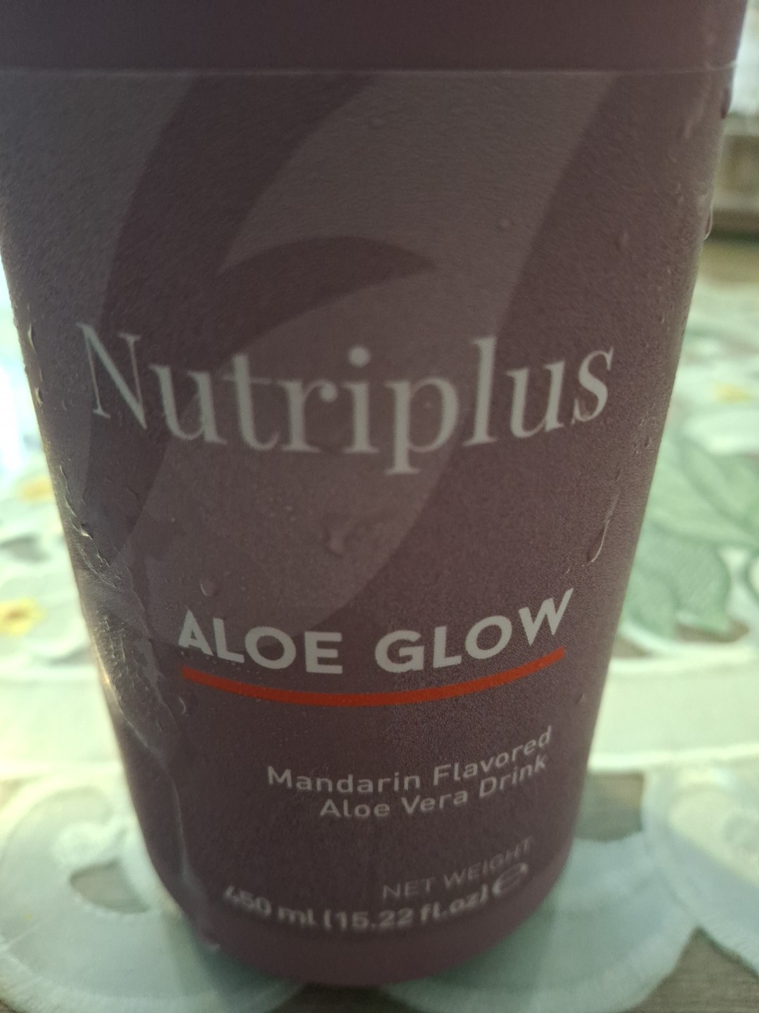 FARMASI NUTRIPLUS ALOE GLOW MANDARIN DRINK SUPPLEMENT 15.22oz 450ml GENUINE NEW!