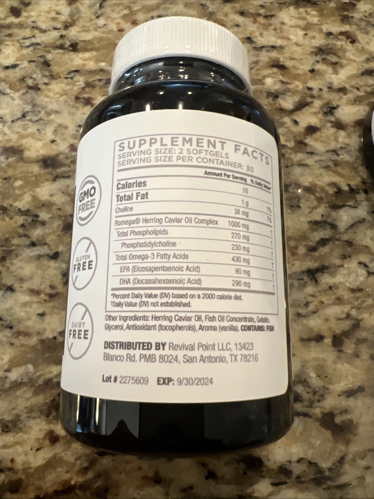 4 X – Ultra Roe Omega-3 Premium Caviar Oil Complex Supplement 1000mg, READ DESCR