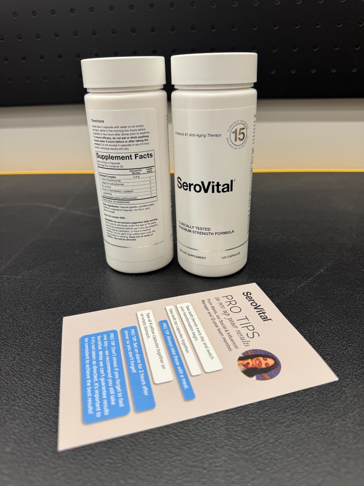 SeroVital Renewal Complex 240 Count 60-Day Premium for Women Exp:03/2028