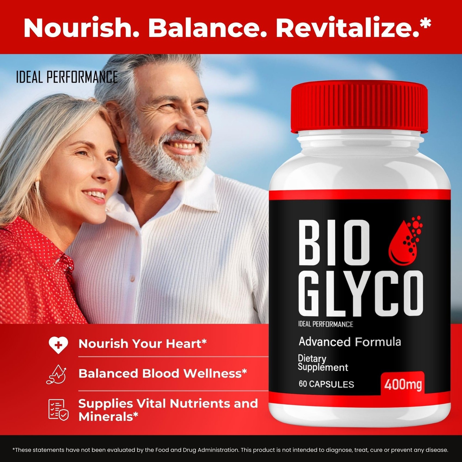 Bio Glyco Blood Sugar Support Metabolic Health Supplemen – 300 Capsules (5 Pack)