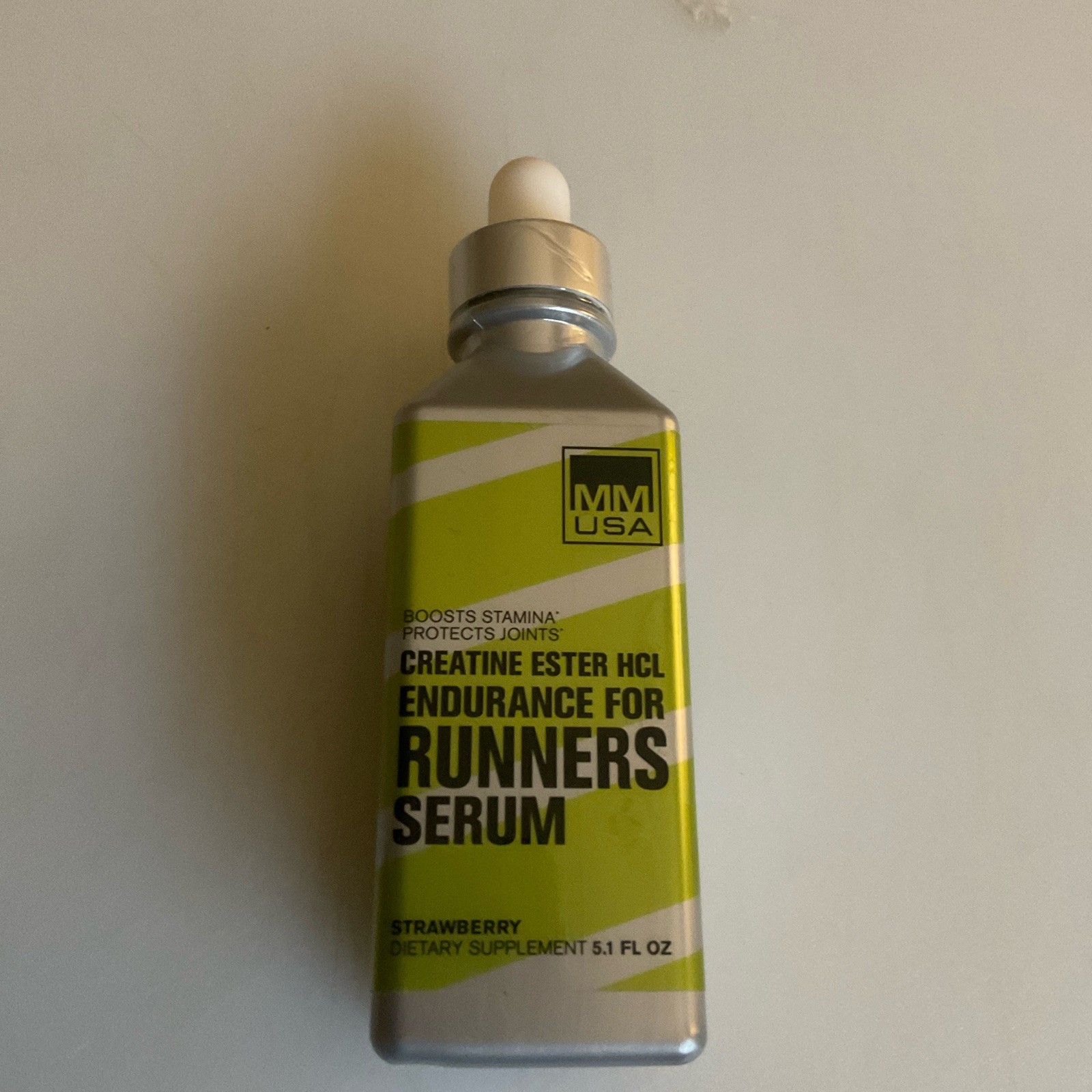 MM USA Runners Peak Creatinol Serum Dietary Supplement Cherry 5.1 Ounce 12/2026
