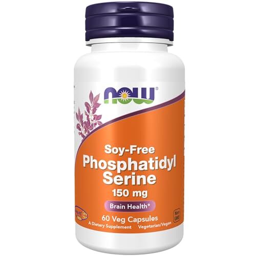 NOW FOODS Phosphatidyl Serine Soy-Free 150 mg 60 Veg Capsules