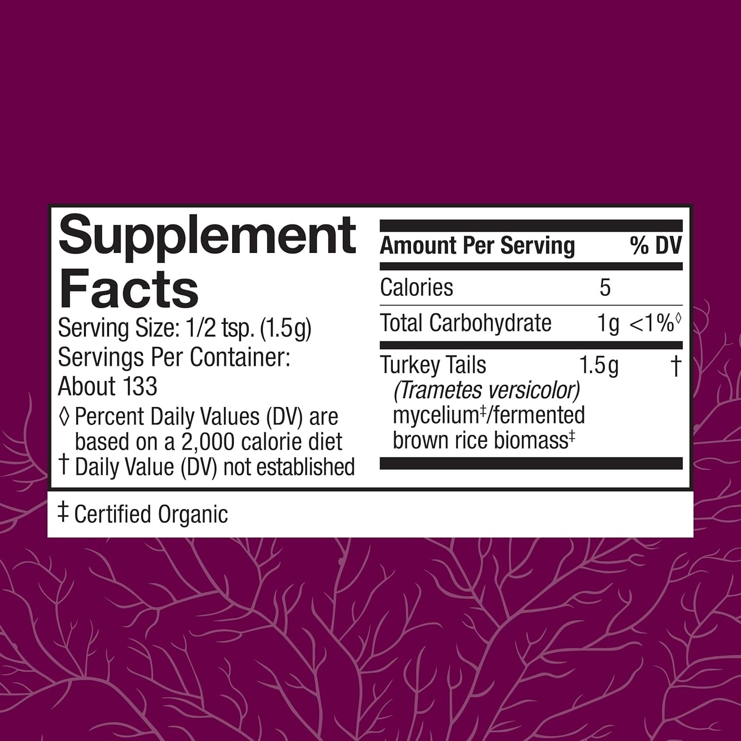 Host Defense Mushrooms Turkey Tail, Powder, 7 Ounces