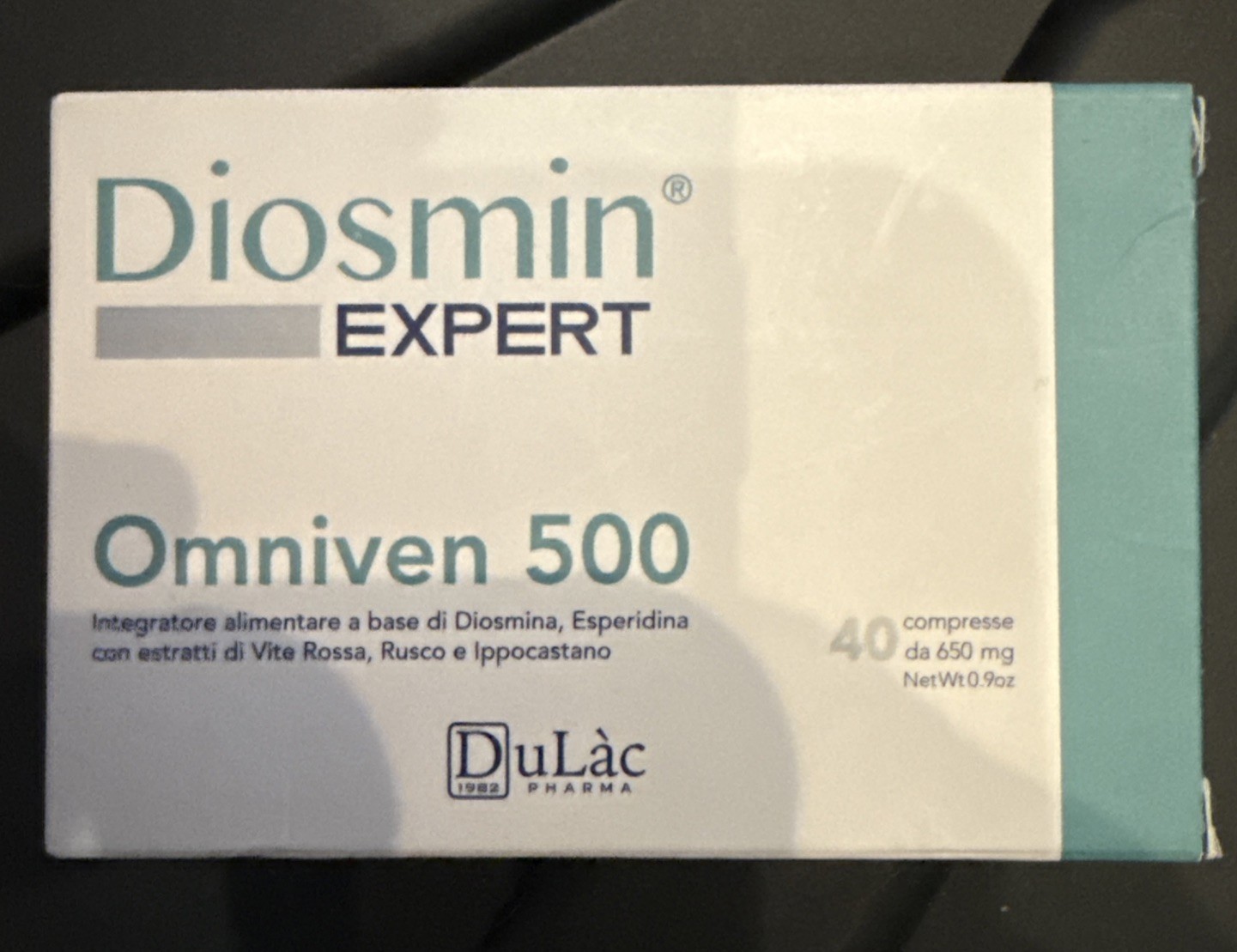 DuLac Pharma Diosmin Expert Omniven 500 Tablets 40 Blood & Circulatory Health