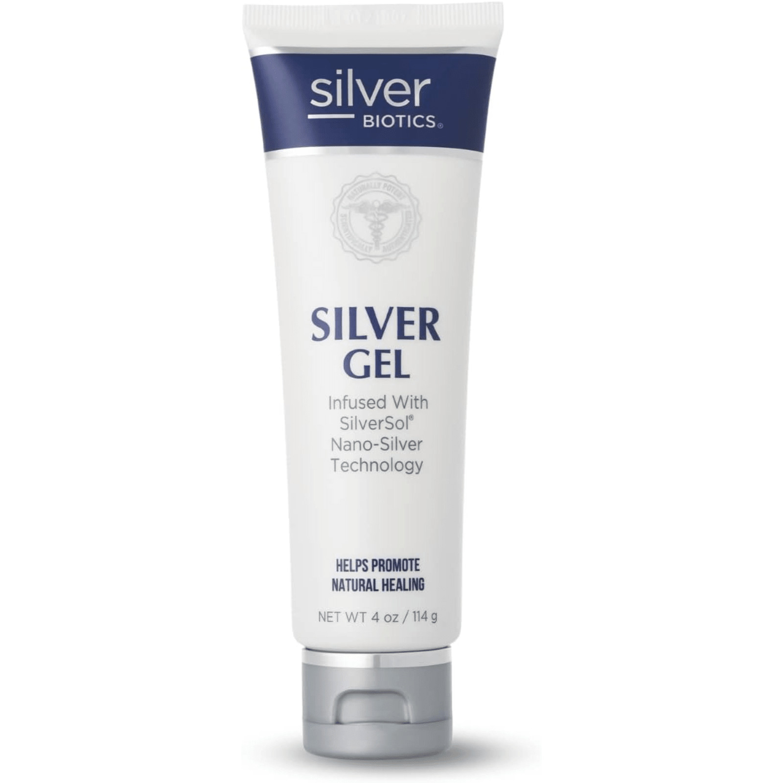 American Biotech Labs Silver Biotics Silver Gel 20ppm4Oz Antibacterial