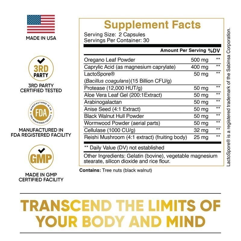 Candida Cleanse – Gut and Colon Support NEW