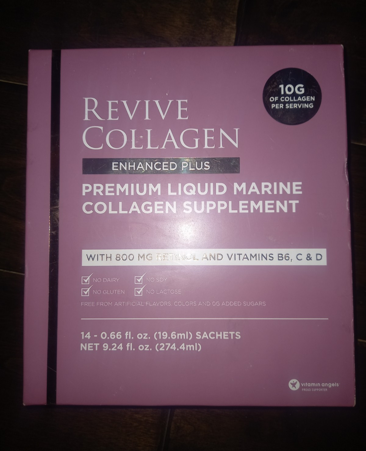 Revive Collagen Enhanced Plus Liquid Marine Collagen 14 Sachets Tropical