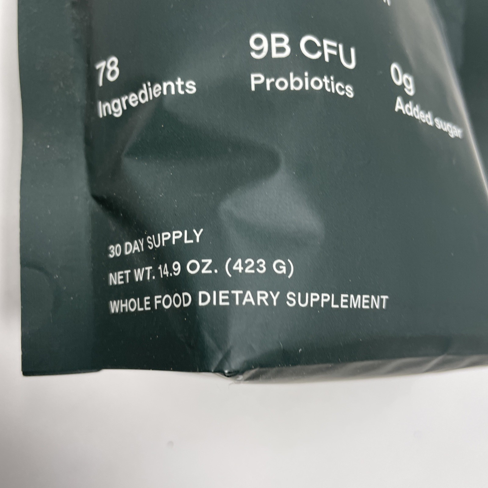 Quince Superfood Greens 30 Day supply Water Whole Food Dietary Supplement
