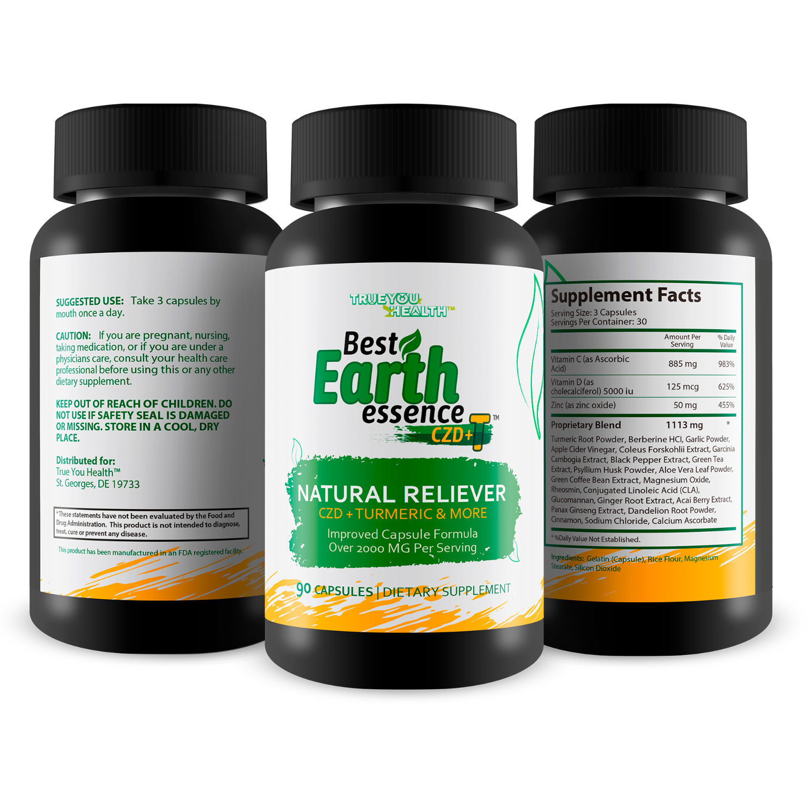 Best Earth Essence CZD + T – Natural Reliever & Our Best Immune Support