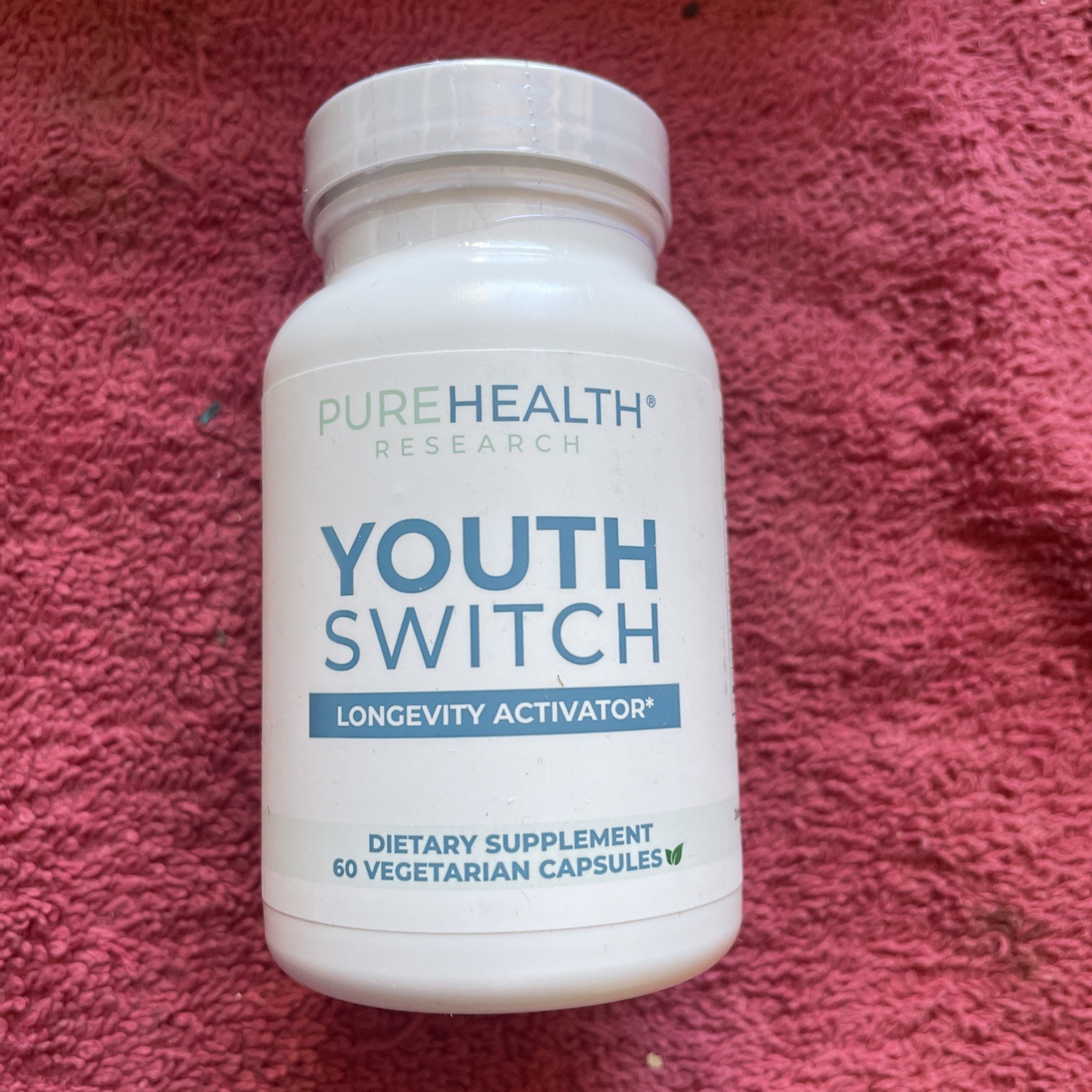 PureHealth Research Youth Switch Anti Aging Supplement 60ct Capsule
