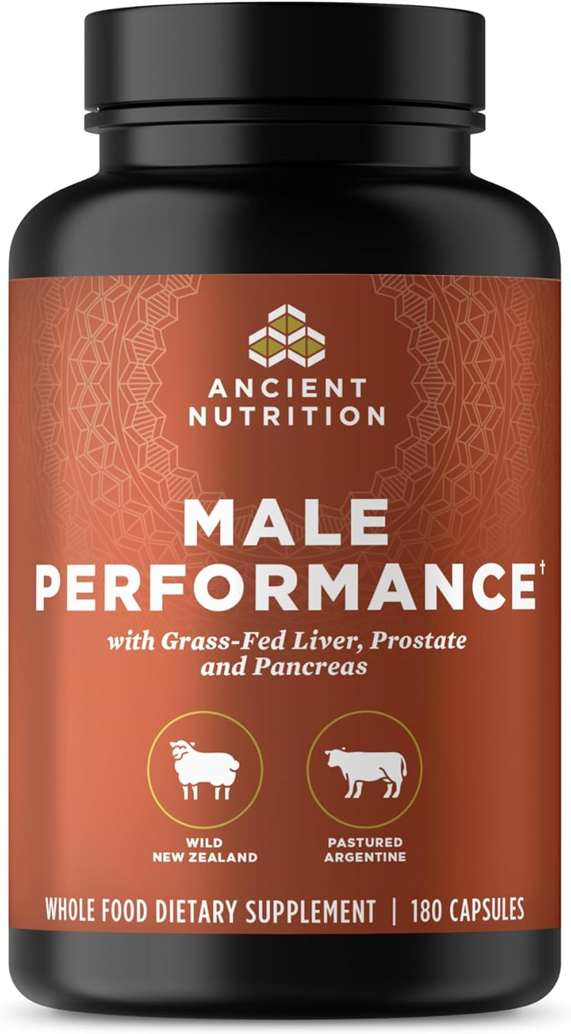 Organ Supplements for Men, Grass-Fed and Wild Organ Complex Capsules, Liver, …