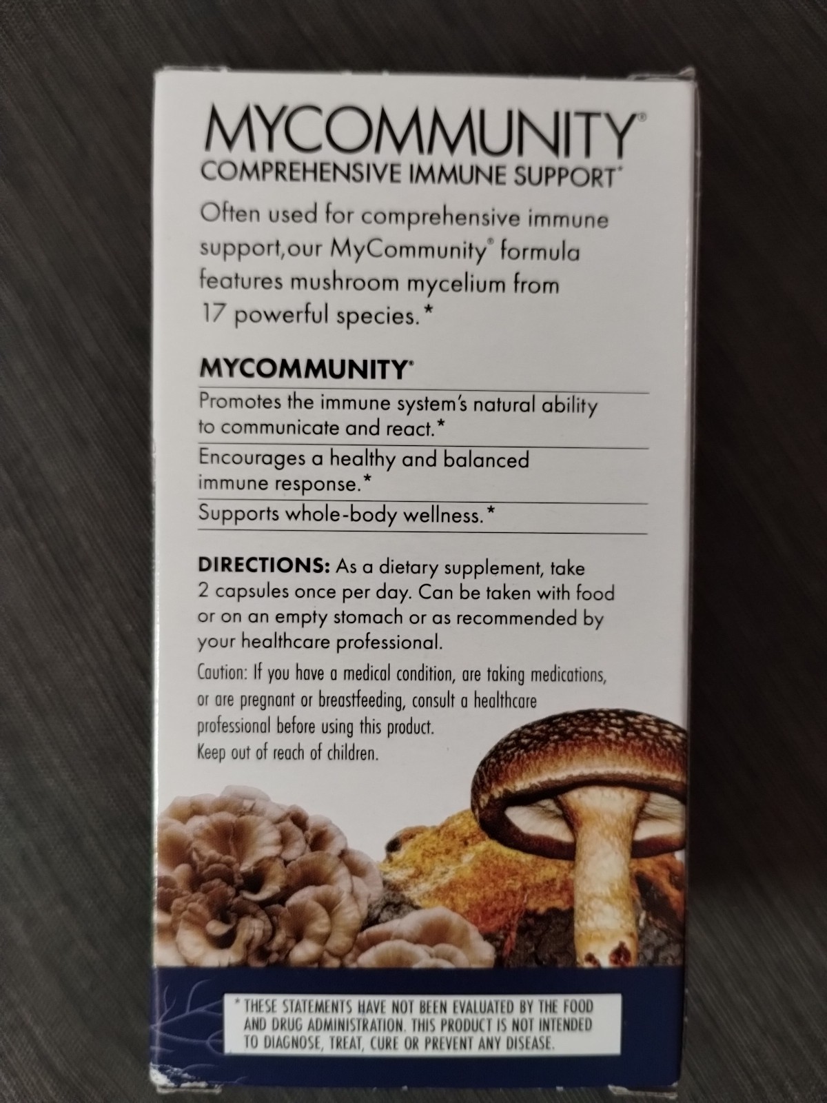 Host Defense Mushrooms MyCommunity Comprehensive Immune Support 120 Caps 2028